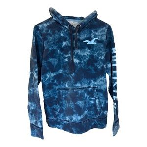 HOLLISTER Iconic Feel Good Fleece Hoodie Blue M